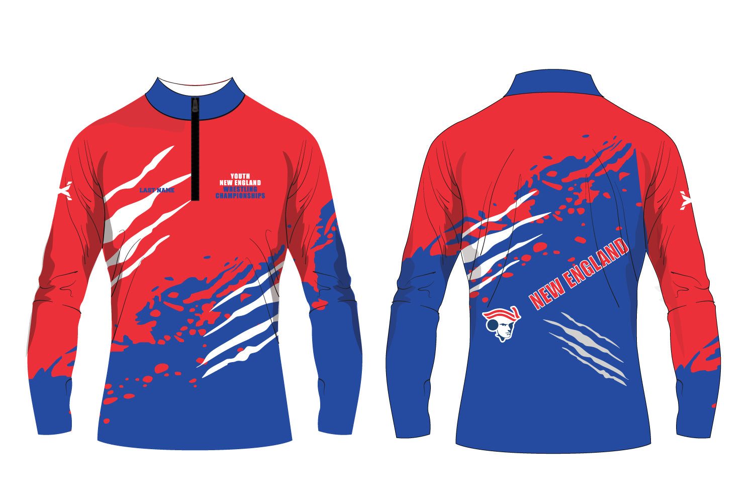 YNEW Boys Quarter Zip